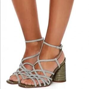 Sam Edelman Daffodil Sandals - Seafoam Mineral Green - Size 7.5